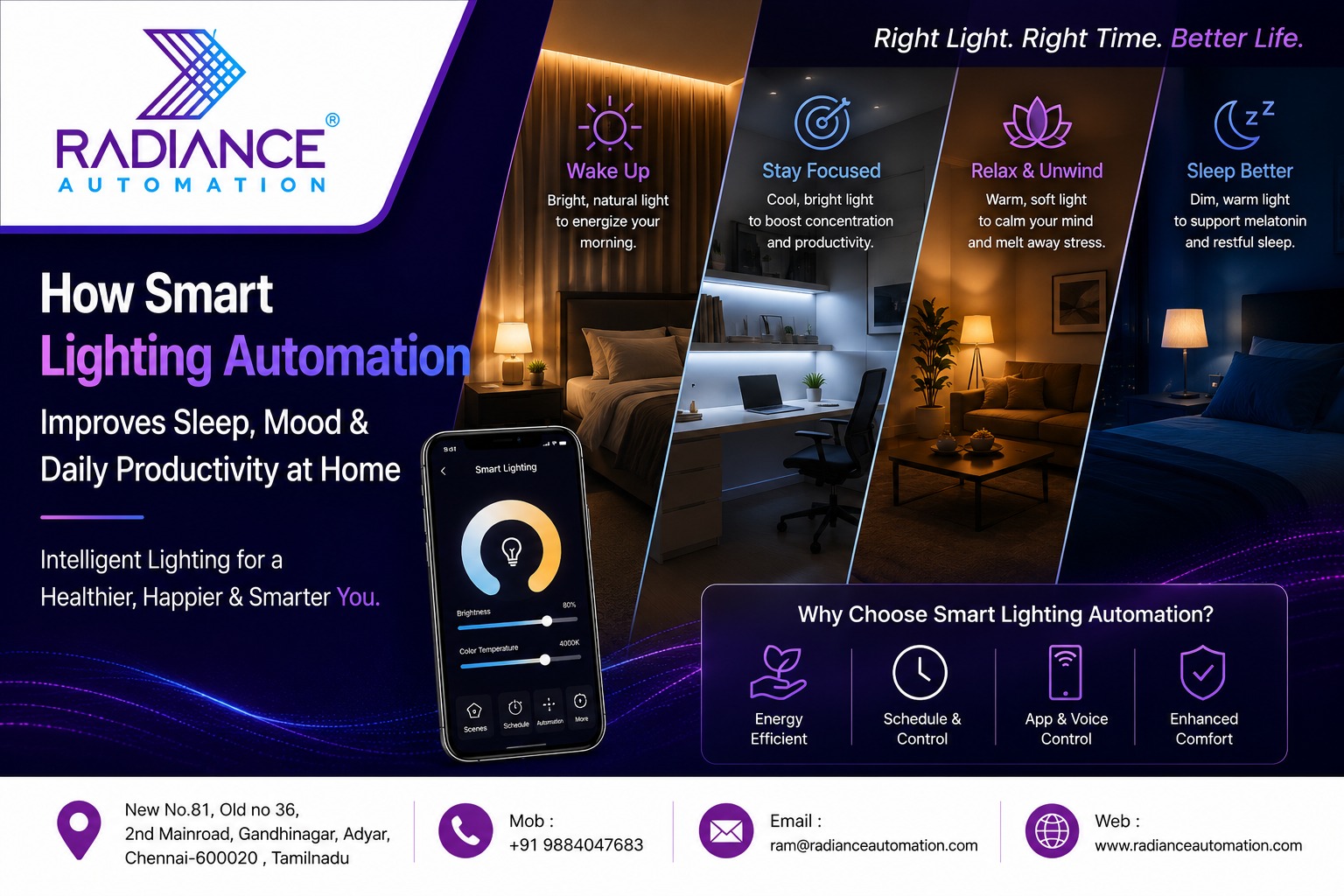 Lighting Control Automation Company Chennai